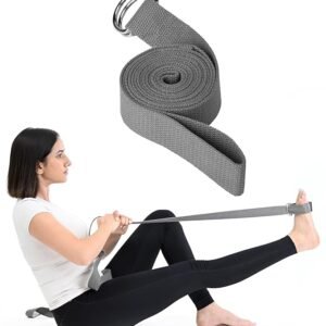 gaiam essentials dicke yogamatte fitness und trainingsmatte mit easy cinch yogamatten trägergurt